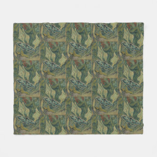 Van Gogh Reuzenpauwvlinder Vintage Natuur KunstVan Fleece Deken