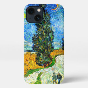 Van Gogh Road met Cypress en Star iPhone 13 Hoesje