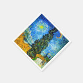 Van Gogh Road met Cypress en Star Servet (Hoek)