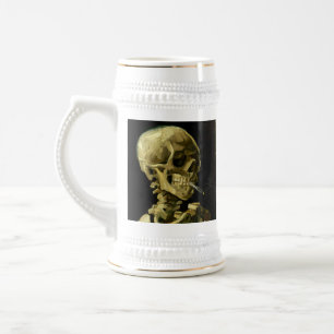 Van Gogh Roken Skelet Bierpul