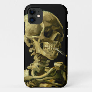 Van Gogh Roken Skelet iPhone 11 Hoesje