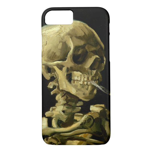 Van Gogh Roken Skelet Case-Mate iPhone Case (Achterkant)