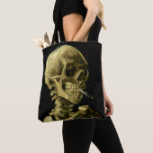 Van Gogh Roken Skelet Draagtas (Dichtbij)