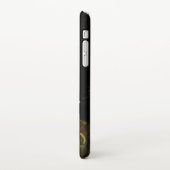 Van Gogh Roken Skelet iPhone Hoesje (Linkerkant)