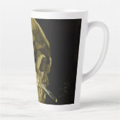 Van Gogh Roken Skelet Latte Mok (Rechts)