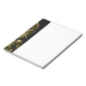 Van Gogh Roken Skelet Notitieblok (Gedraaid)