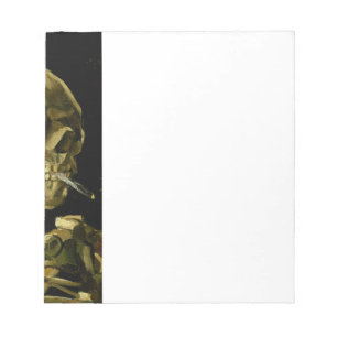 Van Gogh Roken Skelet Notitieblok
