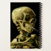 Van Gogh Roken Skelet Notitieboek (Achterkant)