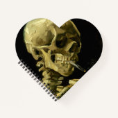 Van Gogh Roken Skelet Notitieboek (Voorkant)