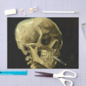 Van Gogh Roken Skelet Tissuepapier (Craft)