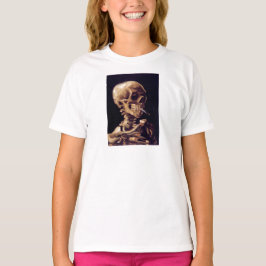 Van Gogh Roking Skull T-shirt