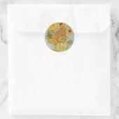 Van Gogh Ronde Sticker (Tas)