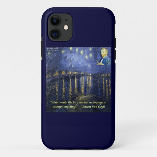 Van Gogh Rone Starry Night iPhone 5 Coque (Dos)