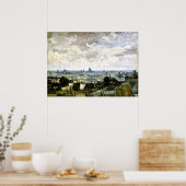 Van Gogh - Roofs van Parijs Poster (Keuken)