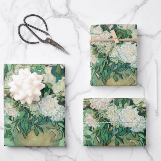 Van Gogh Rozen beroemde oude kunst Inpakpapier Vel