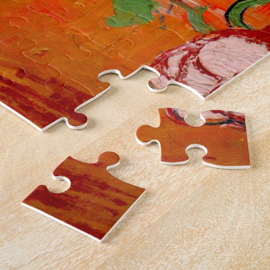 Van Gogh Rozen en Anemones Legpuzzel (Zijkant)