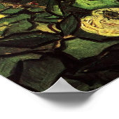 Van Gogh - Rozen en bier Poster (Hoek)