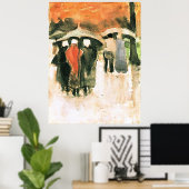 Van Gogh - Scheveningen Vrouwen Poster (Thuiskantoor)