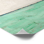 Van Gogh Schilderen van Irises (1890) Poster (Hoek)