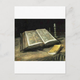 Van Gogh  schilderende kunstenaar Briefkaart