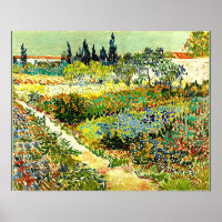 Van Gogh schilderij, Arden in Arles, beroemde kuns
