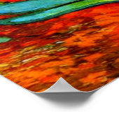 Van Gogh schilderij, Irises, Poster (Hoek)