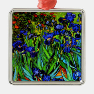 Van Gogh-schilderij, Irissen, Metalen Ornament