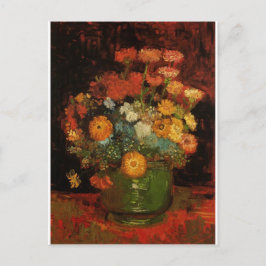 Van Gogh schilderij Vaas Bloemen Bloesems Briefkaart