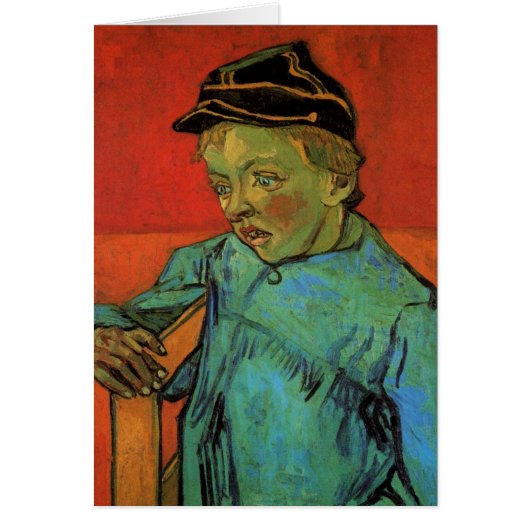 Van Gogh, Schoolboy (Camille Roulin),  kunst (Voorkant)