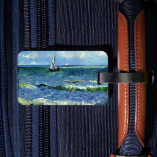 Van Gogh - Seascape Bagagelabel