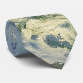 Van Gogh Seascape in Saintes Maries de la Mer Stropdas (Opgerold)