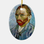 Van Gogh Self Portrait Keramisch Ornament (Voorkant)