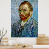 Van Gogh Self Portrait Poster (Keuken)