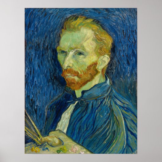 Van Gogh - Self-Portrait Poster (Voorkant)