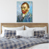Van Gogh Self Portrait Wrapped Canvas Afdruk (Insitu (Slaapkamer))