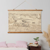 Van Gogh Sketches oogsten de platte Art Wood Wall Hangend Wandkleed (Slaapkamer)