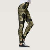 van gogh Skull Leggings (Rechts)