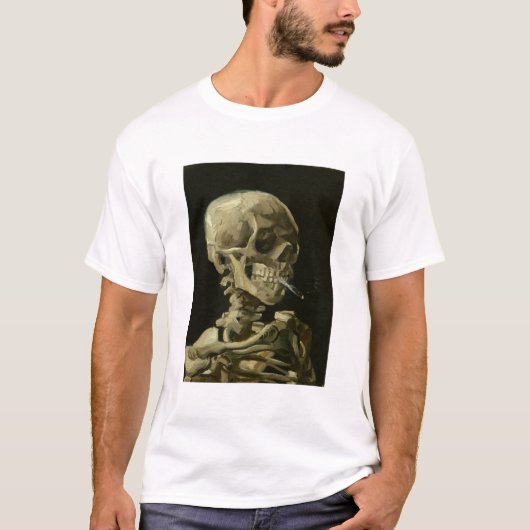 van gogh Skull T-shirt (Voorkant)