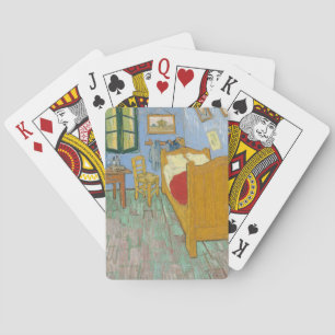 Van Gogh Slaapkamer in Arles - Klassiek Geel & Bla Pokerkaarten