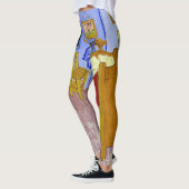 Van Gogh Slaapkamer in Arles Leggings (Links)