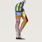 Van Gogh Slaapkamer in Arles Leggings (Rechts)
