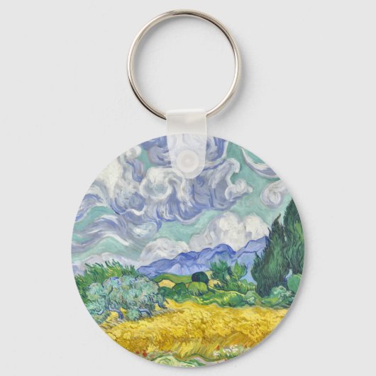 Van gogh sleutelhanger (Voorkant)