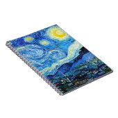 Van Gogh Starry Carnet d'écriture d'art nocturne (Côté Droit)