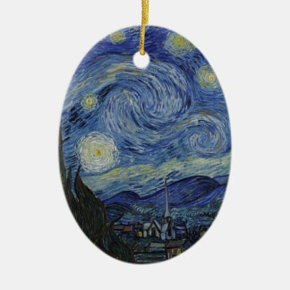 Van Gogh Starry Nacht Keramisch Ornament