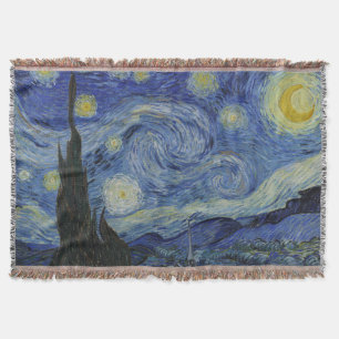Van Gogh, Starry Nigh, klassiek schilderij Deken