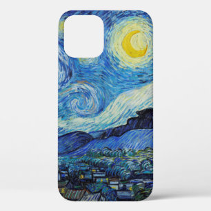 Van Gogh Starry Night Kunstschilderij iPhone 12 Hoesje