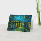 Van Gogh Starry Night Over the Rhône  (Achterkant)