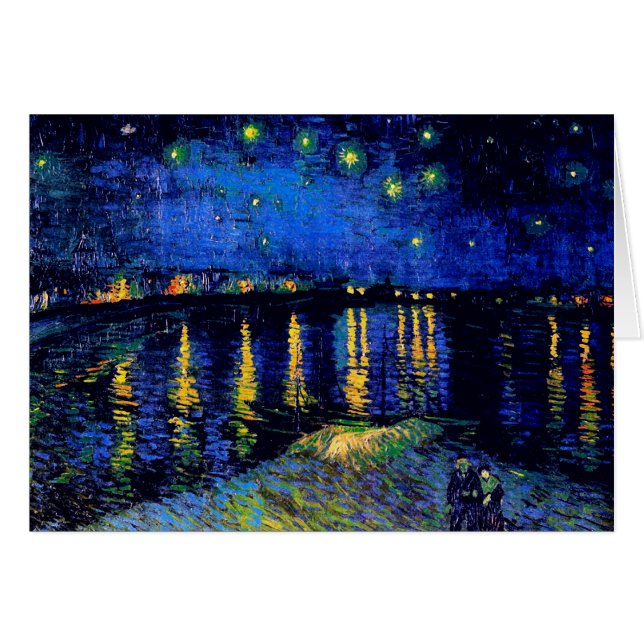 Van Gogh Starry Night Rhone (F474) Art (Devant Horizontal)