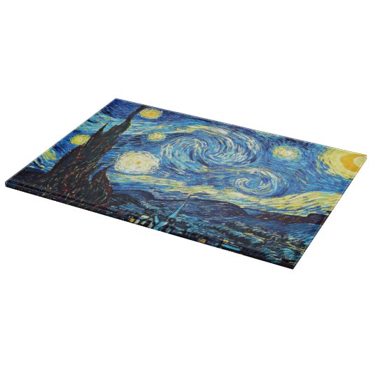 Van Gogh - Starry Night Snijplank (Hoek)