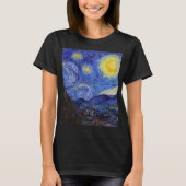 van Gogh ,“ “ ”Starry night ” T-shirt (Voorkant)